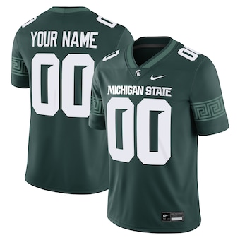 Custom Michigan State Spartans Jersey